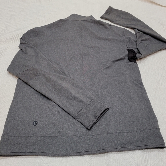 Lululemon men's grey athletic stretch jacket. - Picture 10 of 17